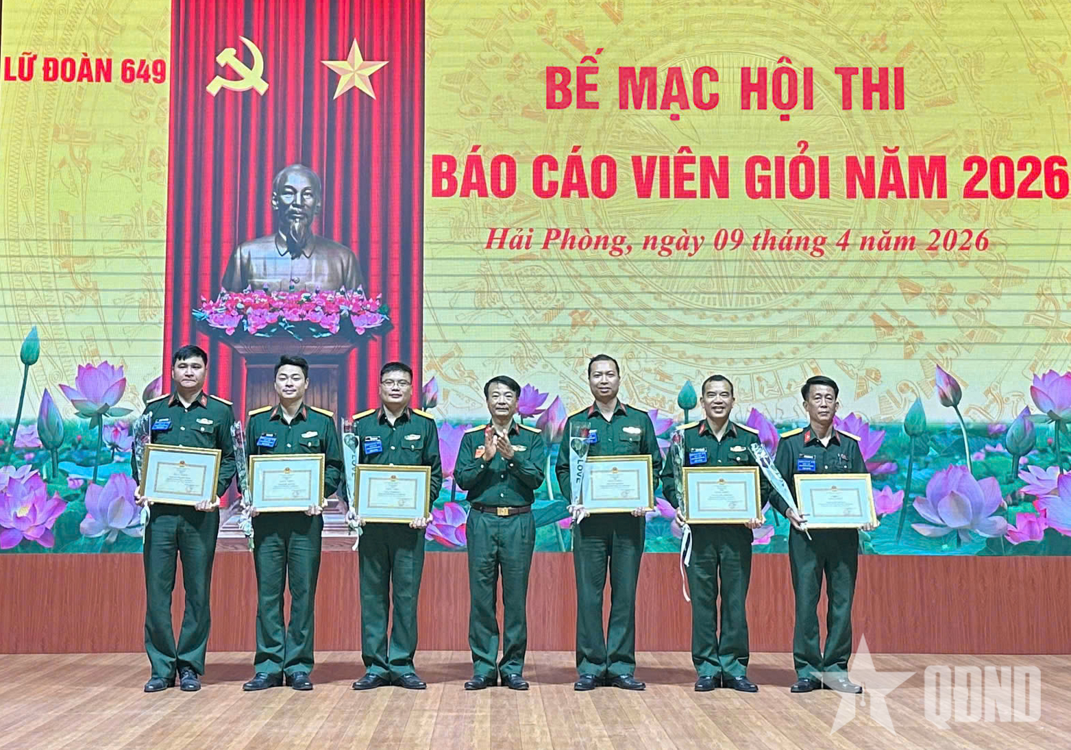 Lữ đoàn 649: Hội thi Báo cáo viên giỏi năm 2026